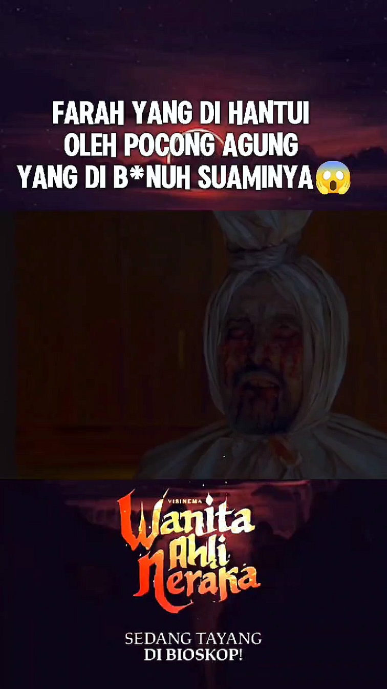 Pocong agung yang dibunuh wahab menghantui farah terus terusan 😭 #WanitaAhliNeraka #wahab #pocong #fypage  #FilmWanitaAhliNeraka #FilmWAN #WANmovie #terror #kdrt #tumbal #xyzabc #4u  #KisahWanitaAhliNeraka #febbyrastanty #okaantara #alfiealfandy #filmhorrorindonesia #filmhorror