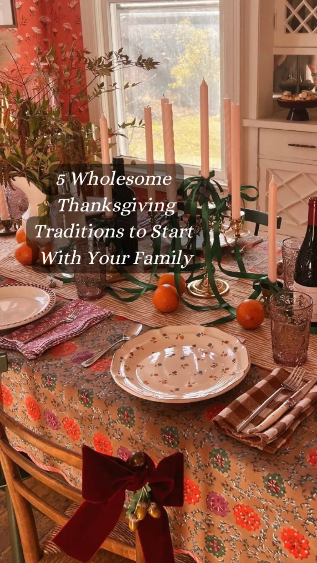 Thanksgiving is all anout food, and family chaos—but who says you can’t shake things up with new traditions? Whether you’re looking for something cozy, creative, or just plain fun, here are a few fresh Thanksgiving ideas to make this year unforgettable. 1. Set Out a Puzzle for Social Breaks Create a quieter corner of the house with a puzzle station. When family members need a breather from all the socializing (or awkward conversations), they can spend a few minutes working on the puzzle before rejoining the festivities. A relaxing activity for introverts and extroverts alike! 2. Start a Gratitude Tablecloth Invest in a white linen tablecloth and let family members write down what they’re grateful for each year using permanent fabric markers. Over time, it becomes a sentimental keepsake full of memories, stories, and love. Bonus: It’s a great way to encourage reflection and connection! 3. Shake Up Homemade Butter Together Turn meal prep into an interactive family activity. Hand everyone a jar of heavy whipping cream and have them take turns shaking it until it turns into butter. Add herbs and salt for a delicious compound butter to serve at dinner. It’s hands-on, a little silly, and the result is tasty! 4. Serve Pie as an Appetizer Why save the best for last? Set out a pie or two alongside the appetizers so everyone can enjoy a slice before they’re too full from the main course. Pumpkin pie with whipped cream pairs surprisingly well with pre-dinner drinks! 5. Host a Turkey Panini Bar Switch up Thanksgiving lunch by creating a turkey panini bar. Offer traditional turkey with creative toppings like apple slices, brie, bacon jam, and cranberry sauce. Each family member makes their own sandwich and presses it on a panini press. Pair with a fall salad. Thanksgiving doesn’t have to follow the same old playbook. These unique ideas can add a little spark to your holiday and create memories that last. What traditions should we start this year? Let me know your favorite ideas! #ThanksgivingTraditions #CreativeThanksgiving #FamilyFun #GratitudeTablecloth #PaniniBar #ThanksgivingPie  #HolidayIdeas #ParentingLife #ThanksgivingDIY