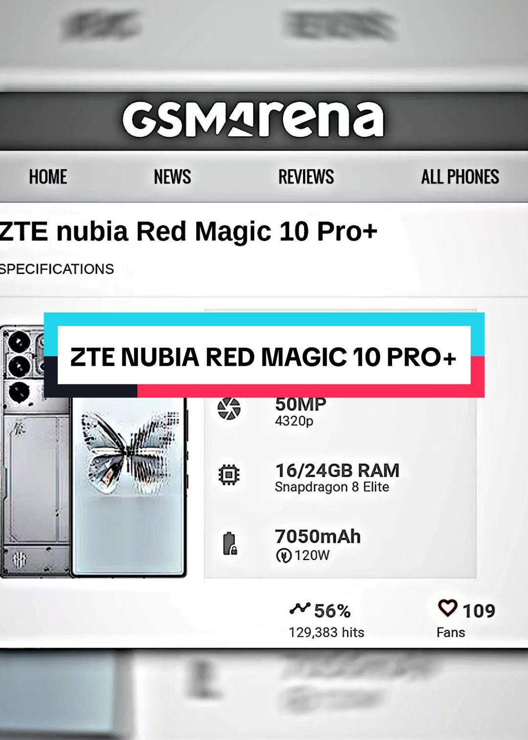 Hp gaming dengan chipset Snapdragon 8 elite + Kapasitas baterai 7050 mAh Wah kalau maen game Seharian auto naik rank secara drastis 🥶📱 ZTE Nubia Red Magic 10 pro+  #gsmarena #zte #ztenubia #series #ztenubiaredmagic10proplus #snapdragon #snapdragon8elite #hpgaming #flagshipkiller #gadget #fypage #fypシ゚ 