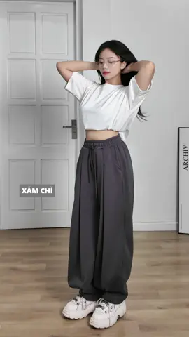 NEWSEVEN Quần ống rộng xếp ly ❤️❤️#newseven #thoitrang #streetwear #phoido 