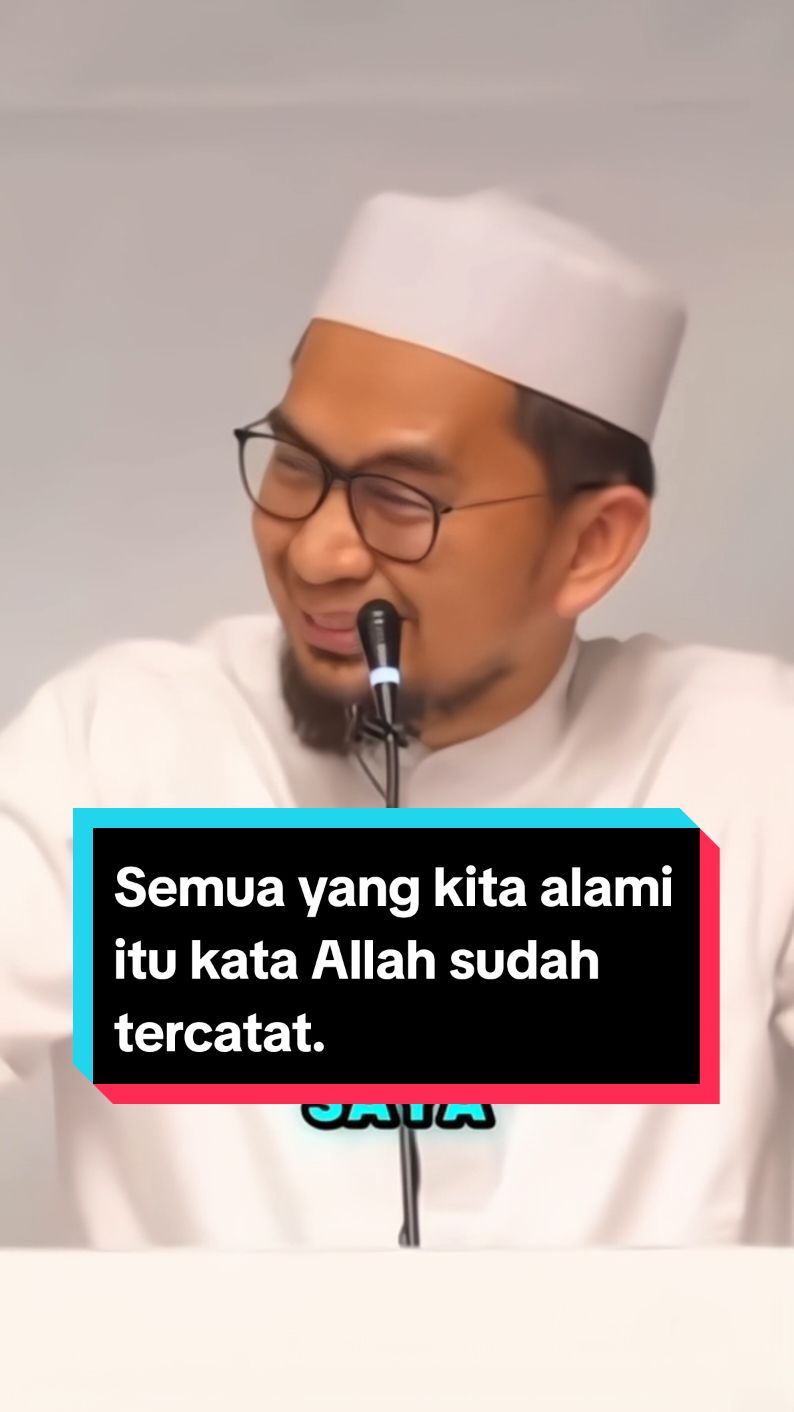 Semua yang kita alami itu kata Allah sudah tercatat. #adihidayatfans #ustadzadihidayat #adihidayatofficial 