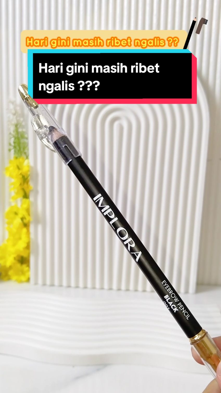 Pensil alis implora harga under 10 ribu 😍😍 #implora #pensilalis #eyebrow #fypシ゚ #gebyarbelanjanovember #CuanTanpaBatas 