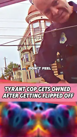 tyrant cop pulled man over for hur.ting his feelings😠👮‍♀️😠👮‍♀️#cops #copsoftiktok #policeaudit #police #foryou #fypp