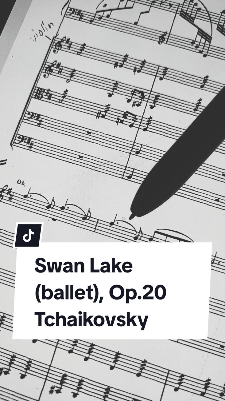 Swan Lake (ballet), Op.20 Tchaikovsky, Pyotr - Acte 2 #oboe  . . #instrument #musicclass #ensamble #strings 