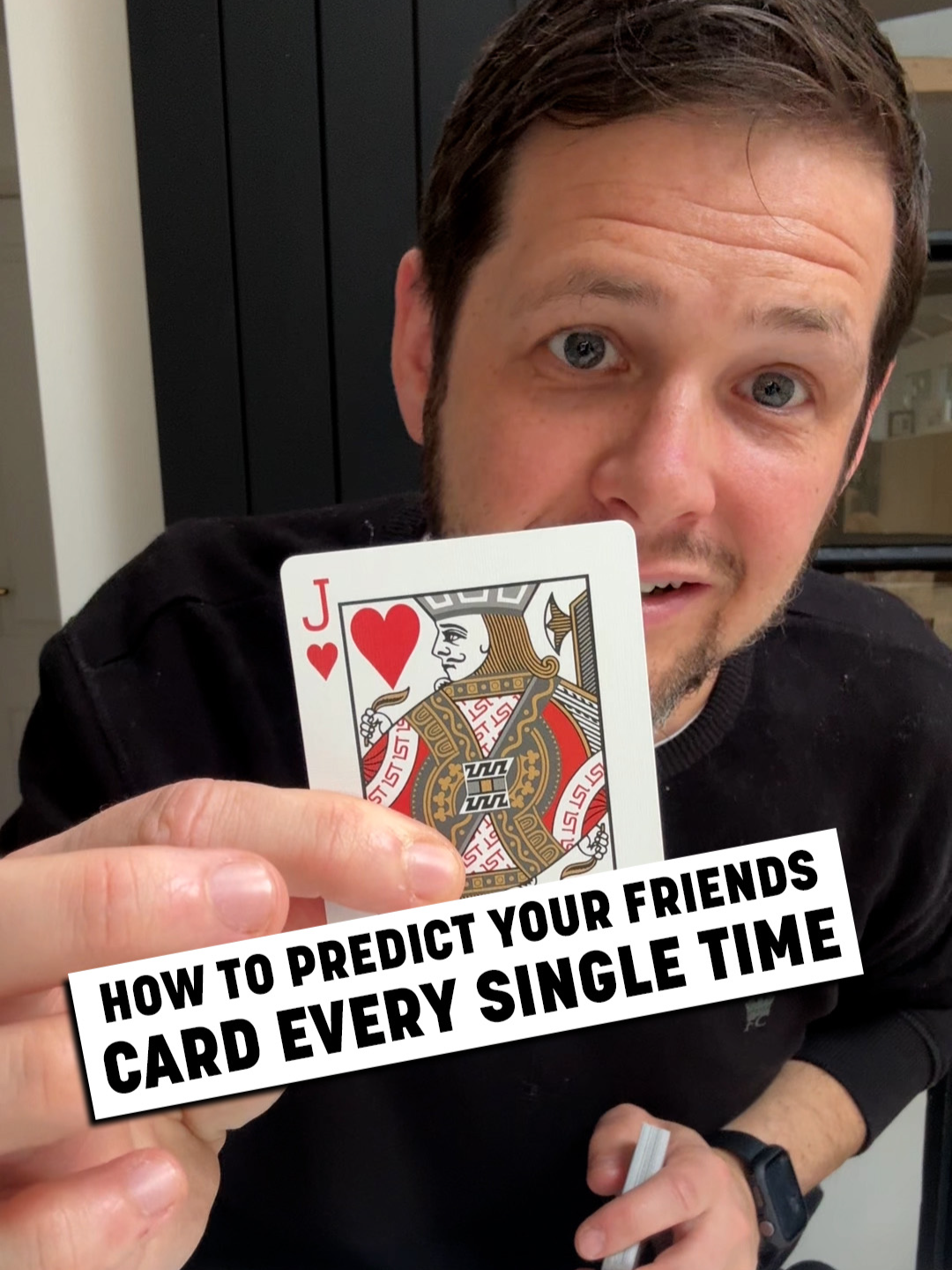 This trick will SHOCK your friends #impressive #magic #cardtrick