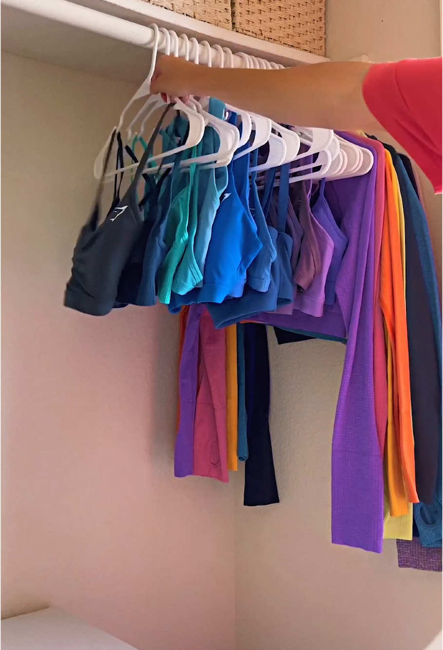 ASMR Closet Organization 👚🤩✨ All Products Link's in Bio Go Amazon Storefront Search You Find These Products #gymshark #gymfits #gymclothes #activewear #asmrsounds #organization #satisfying #gymgirl #gymsharksale #organized #organizing #organizedcloset #closetorganization #closetgoals #closetcleaning #closetcleanout #asmr #motivation #CleanTok #roomrefresh #closet 