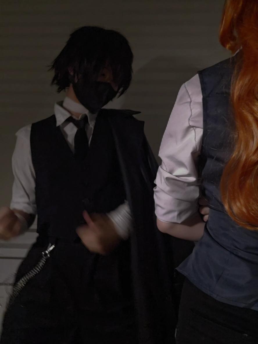 POV: Dazai trying to distract Chuuya his is coat hanging on for dear life #skk #soukoku #chuuya #dazaiosamu #bungostraydogs #dazai #bsd #chuuyacosplay #dazaicosplay #skkcosplay #bsdcosplay #bsdedit