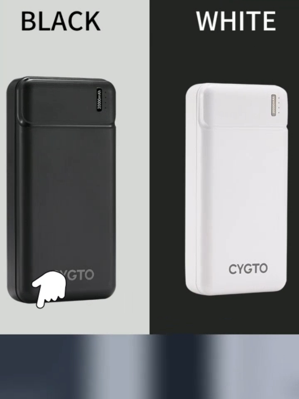 CYGTO 100% Original #powerbank Powerbank 20000mAh Large Capacity Fast Charge Dual USB Output Gift Charging Cable under ₱389.00 - 599.00 Hurry - Ends tomorrow!