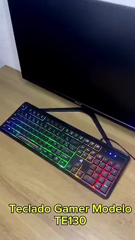Teclado Gamer Slim Silencioso Led Rgb Abnt2 Usb - Compatível com Pc Vídeogame Xbox PS4 PS5, click no link e confere: https://s.shopee.com.br/8fBGoG1V5p
