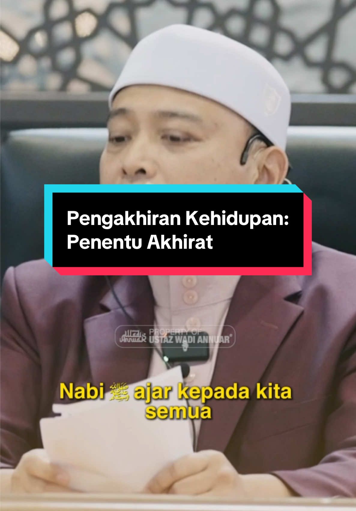 Pengakhiran Kehidupan: Penentu Akhirat #ustazwadiannuar 