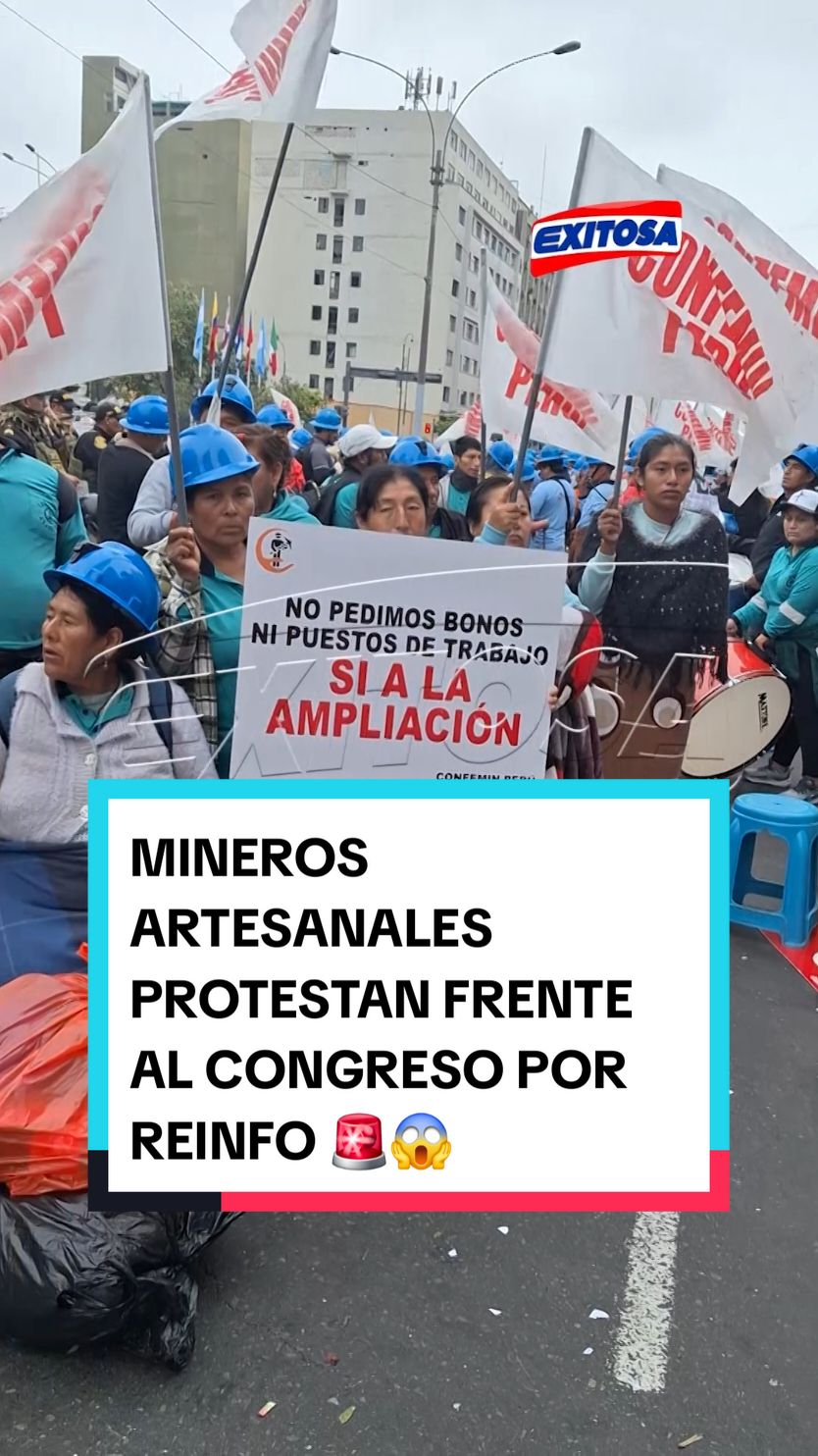 Mineros artesanales protestan frente al Congreso por Reinfo 🚨 #noticias #ahora #congreso #protesta #paronacional #reinfo #mineria #minas #huelga #ley #dinaboluarte #peru #tiktoknews #exitosa #mundo #news #ahora #provincia 