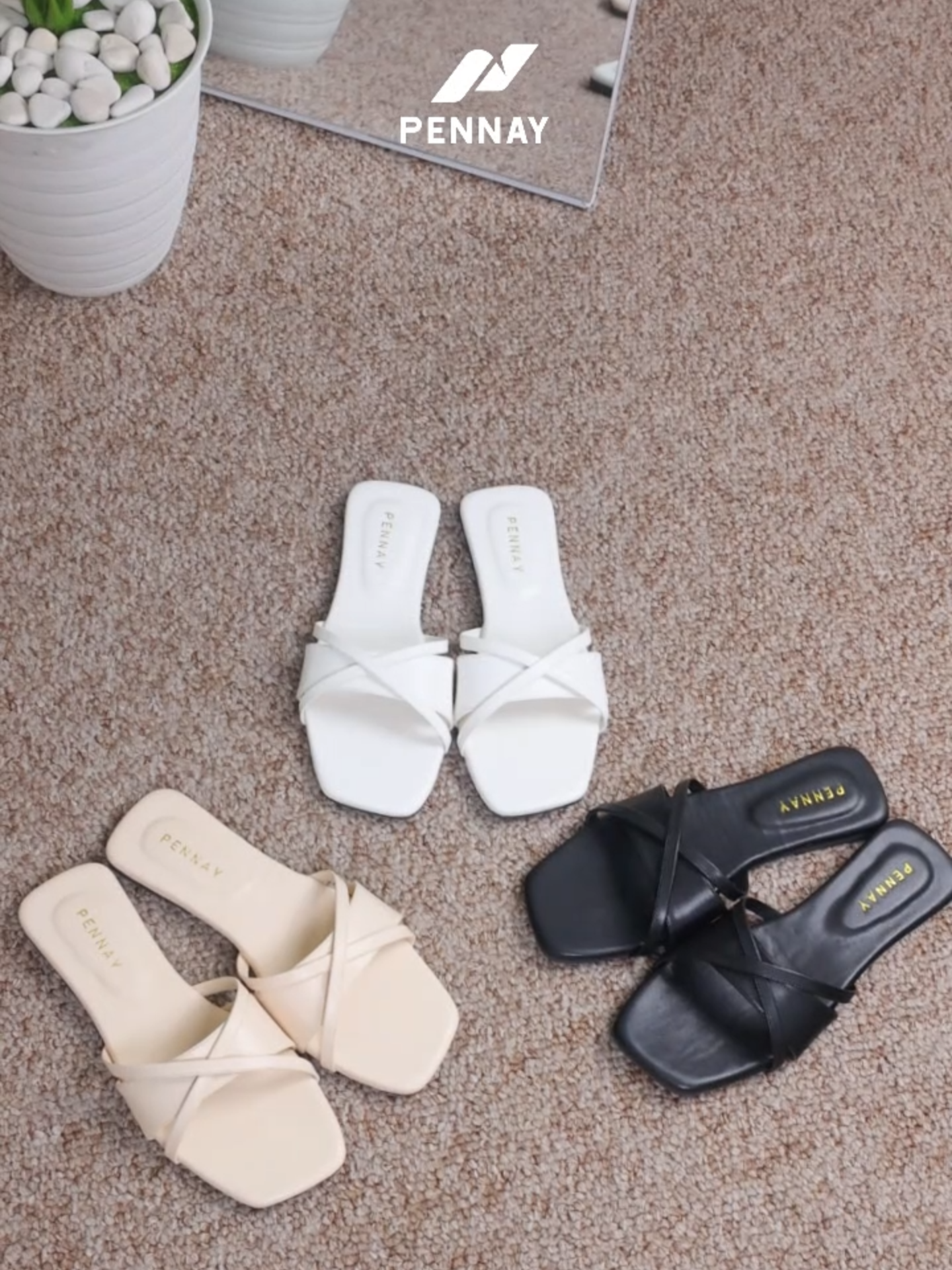 Kiera's new sandals✨✨ #sandalwanita #sandalwanitamurah #sandalwanitakekinian #sandalterbaru #sandalflat #sandalharian #sandalsimple #pennay #fypシ゚viral🖤tiktok