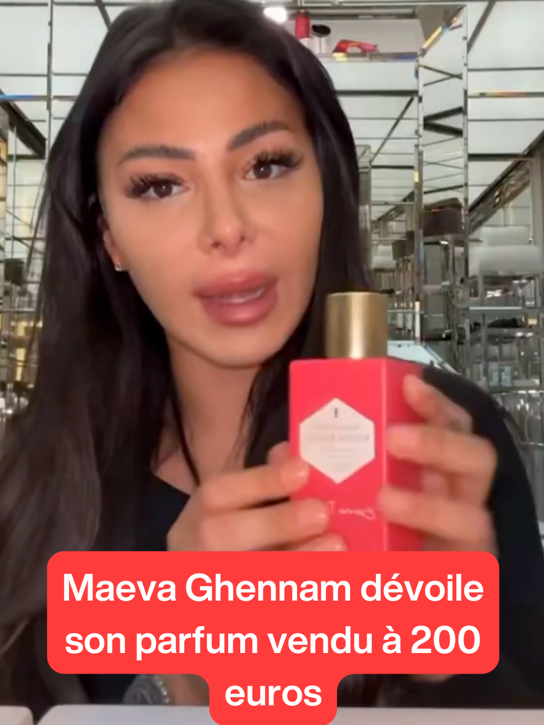 Maeva Ghennam dévoile son parfum vendu à 200 euros #maevaghennam #parfum #scandale #polemique #luxury