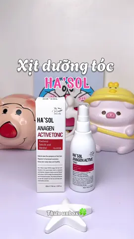 Xịt dưỡng tóc HA’SOL #hasol #xitduongtoc #xittochasol #xuhuong #goclamdep #reviewlamdep 