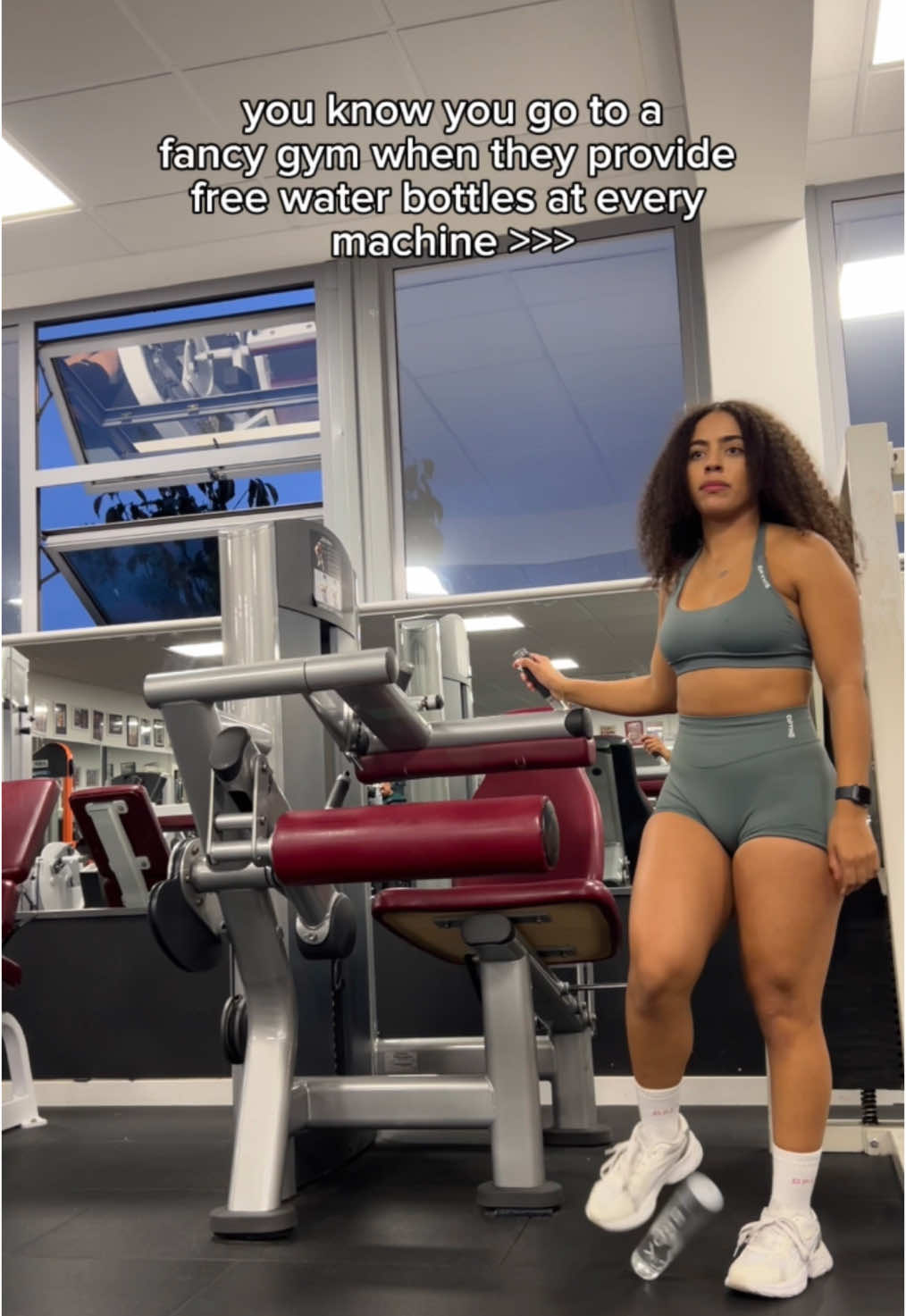 So thoughtful of them 🤣🤭  Wearing @DFYNE | cxde TASHB to saaave xx  #gym #gymgirl #Fitness #gymhumor #GymTok #fyp #viral 