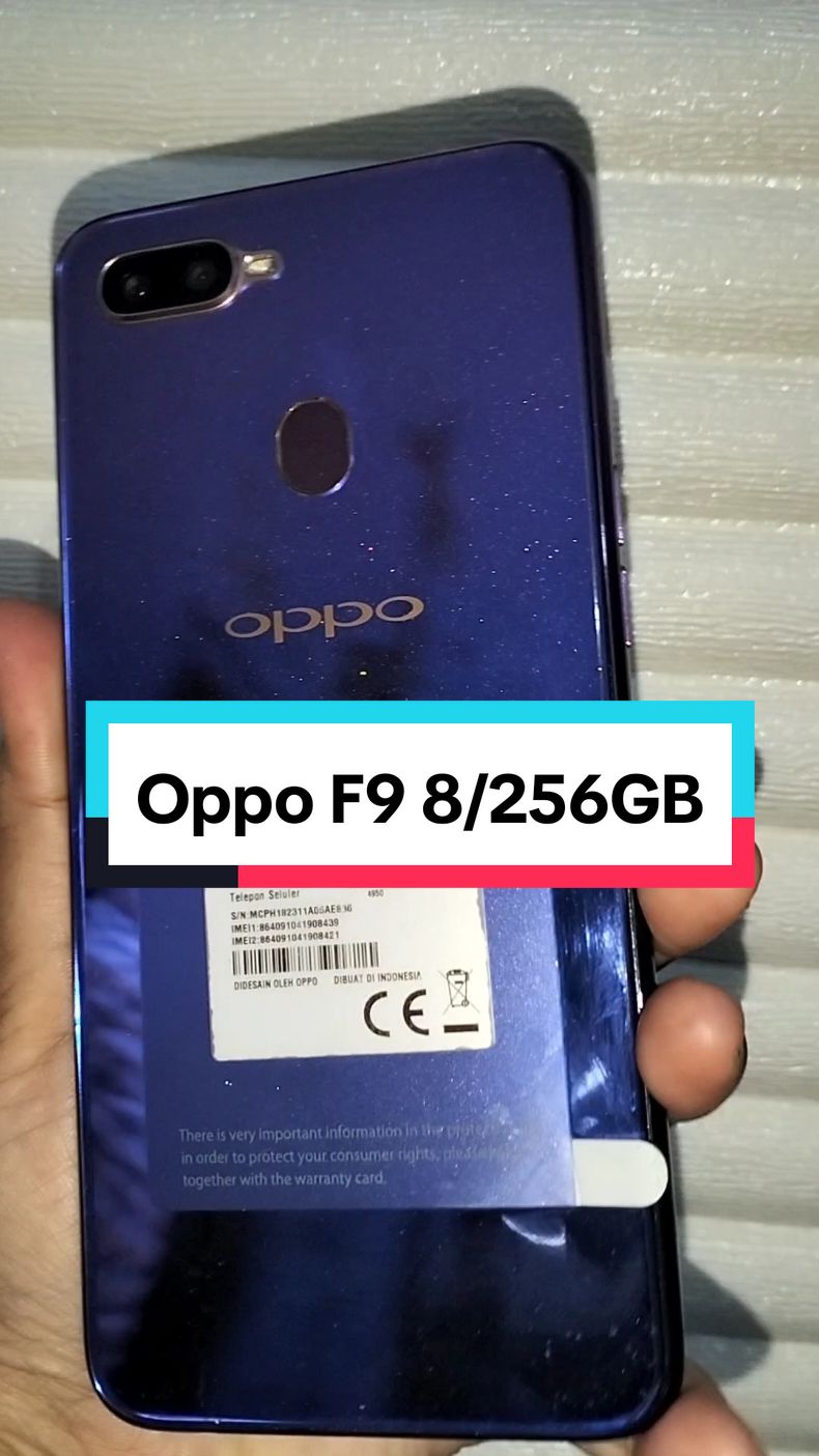 Oppo F9 Pro RAM 8/256GB harganya menyala abangkuh🔥 #oppo #oppof9 #f9 #hpoppo #hpoppof9 #f9pro 