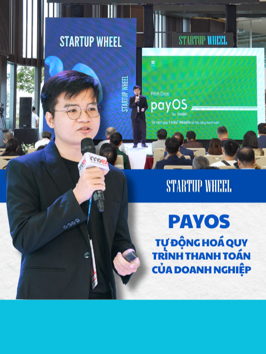 [2 phút cùng startup] PayOS - Giải pháp thanh toán dành cho doanh nghiệp, biến tài khoản của bạn thành một cổng thanh toán đa dụng chỉ với 5 phút đăng ký. 👉Đăng ký chương trình tăng tốc khởi nghiệp Startup Wheel 2025 tại website: startupwheel.vn #startupwheel #startupwheel2024 #bssc #startup #khoinghiep #kinhdoanh #baihockinhdoanh #LearnOnTikTok #payOS