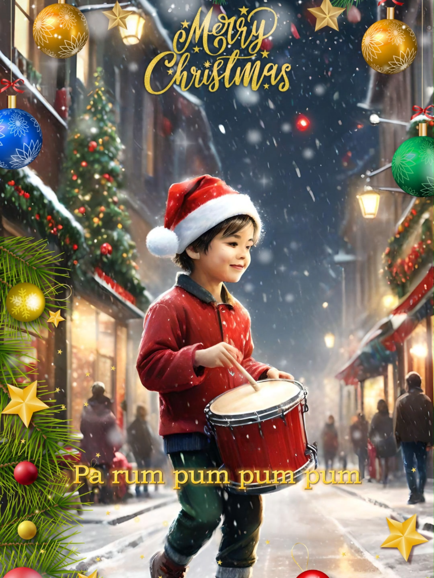 Little Drummer Boy 2024 #christmas #christmas2024 #christmascountdown #christmassong #christmasmusic #christmastiktok #christmastree #natale #natale2024 #santaclaus