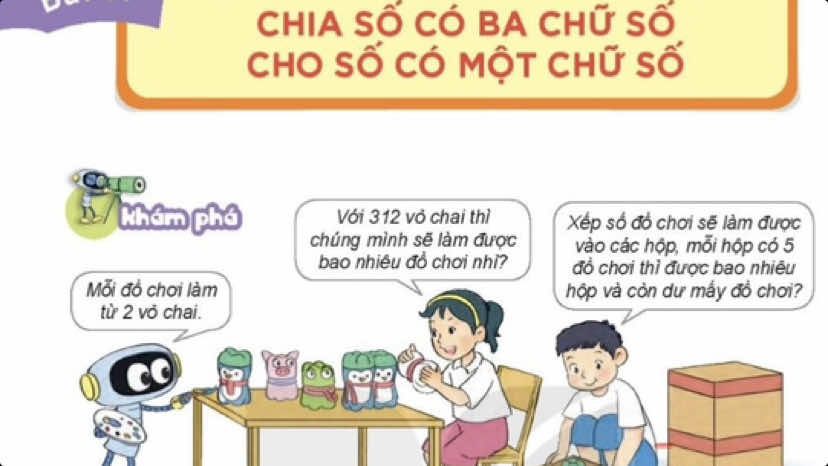 Toán 3 sách kết nối tri thức: Chia số có ba chữ số cho số có một chữ số #giaovientieuhoc #giaovien #nghegiaovien #dayhocsangtao #colieuvideodayhoc 