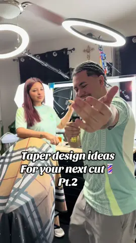 Taper design ideas for your next cut pt.2 🔥💈 #fyp #viral #explore #barber #barbershop #taper #taperfade #freestyle #freestyledesign #haircut 