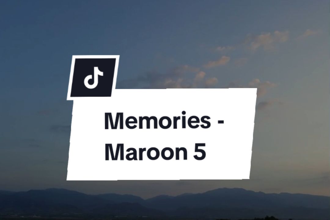 Memories - Maroon 5 (MMsub)