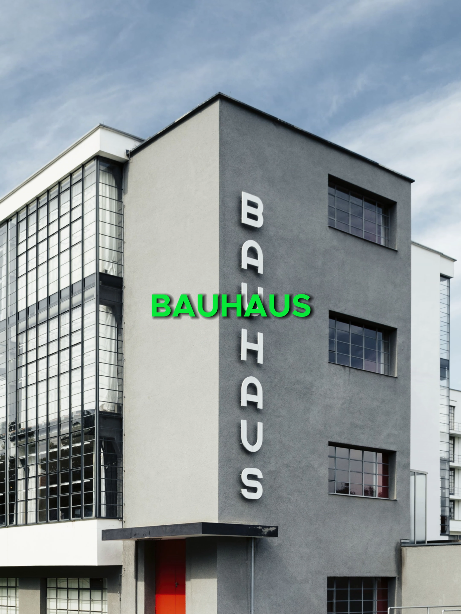 Bauhaus. Every architecture style you need to know. #exteriordesign #interiordesign #interiordesigner #studentofarchitecture #architecturelovers #modernarchitecture #autocad #3dsmax #architectureuniversity #architectureschool #architecturestudent #exterior #architecturedesign #archicad #architecture #modern #manhattan #facts #bestarchitect #revit #bauhaus