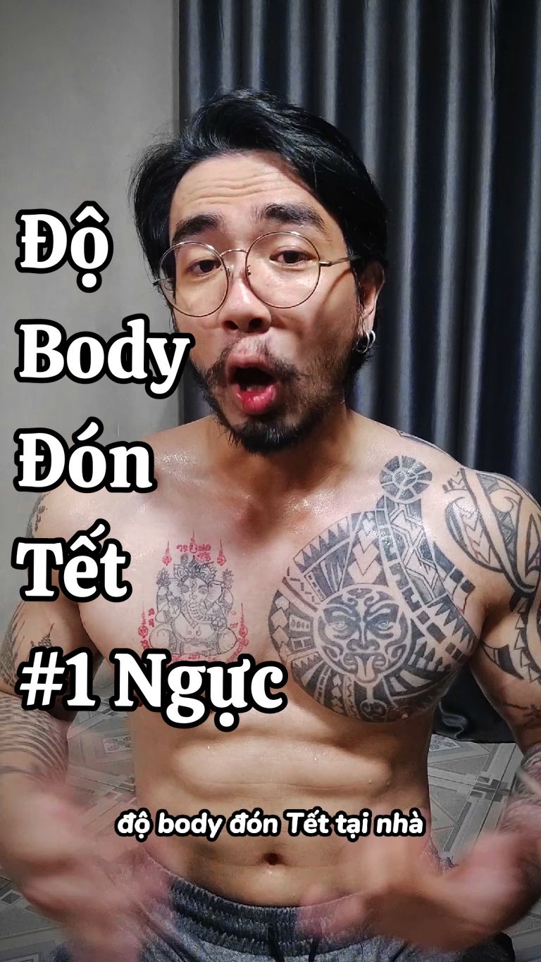 Độ Body Đón Tết: Ngực To Tại Nhà.  #dnmt09 #thuanbeastie #workout #calisthenics #chest #chestworkout #Fitness #homeworkout 