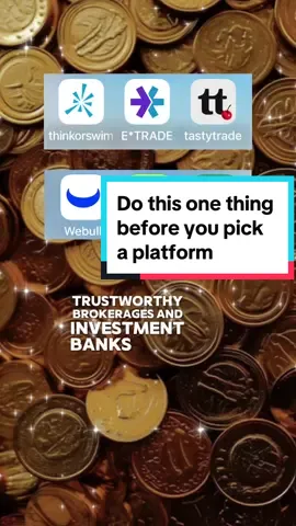 Wondering #whatplatform #whatinvestmentplatform to use to #startinvesting - look for this when youre searching! best investing apps to invest with #retirementaccount #rothira 