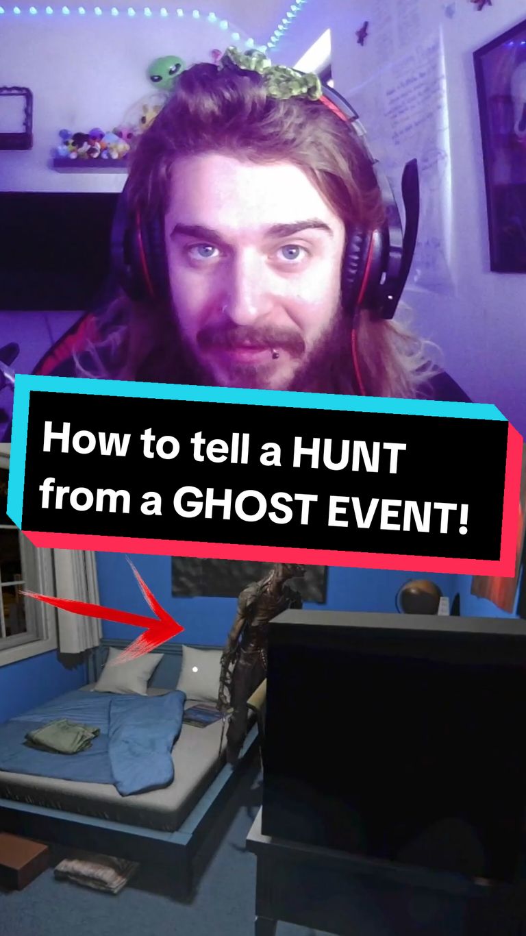 Struggling to tell the difference between a HUNT and a GHOST EVENT? Look no further! How to tell a hunt from a ghost event in PHASMOPHOBIA! #phasmophobia #twitch 