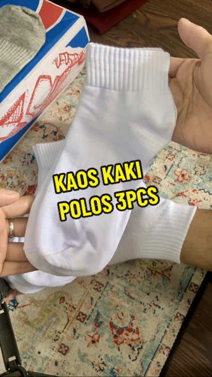 Kaos kaki 10rb 3pcs yang banya di cari , langsung aja cek ya  #kaoskaki #kaoskakimurah #kaoskakiviral #kaoskakiunisex #kaoskakisekolah #kaoskaki10ribudapat3 