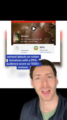 Its a hit!! #popculture #popculturenews #fyp #wickedmovie #wickedmusical #arianagrande #cynthiaerivo #jonathanbailey #arianator 