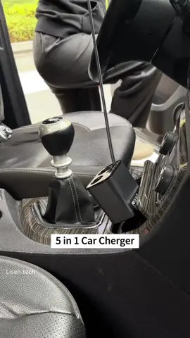 Lisen Cigarette lighter splitter#foryou #fyp #lisen #viral #tiktokshopblackfriday #fastcharger #5in1charger #caraccessories #carcharger 