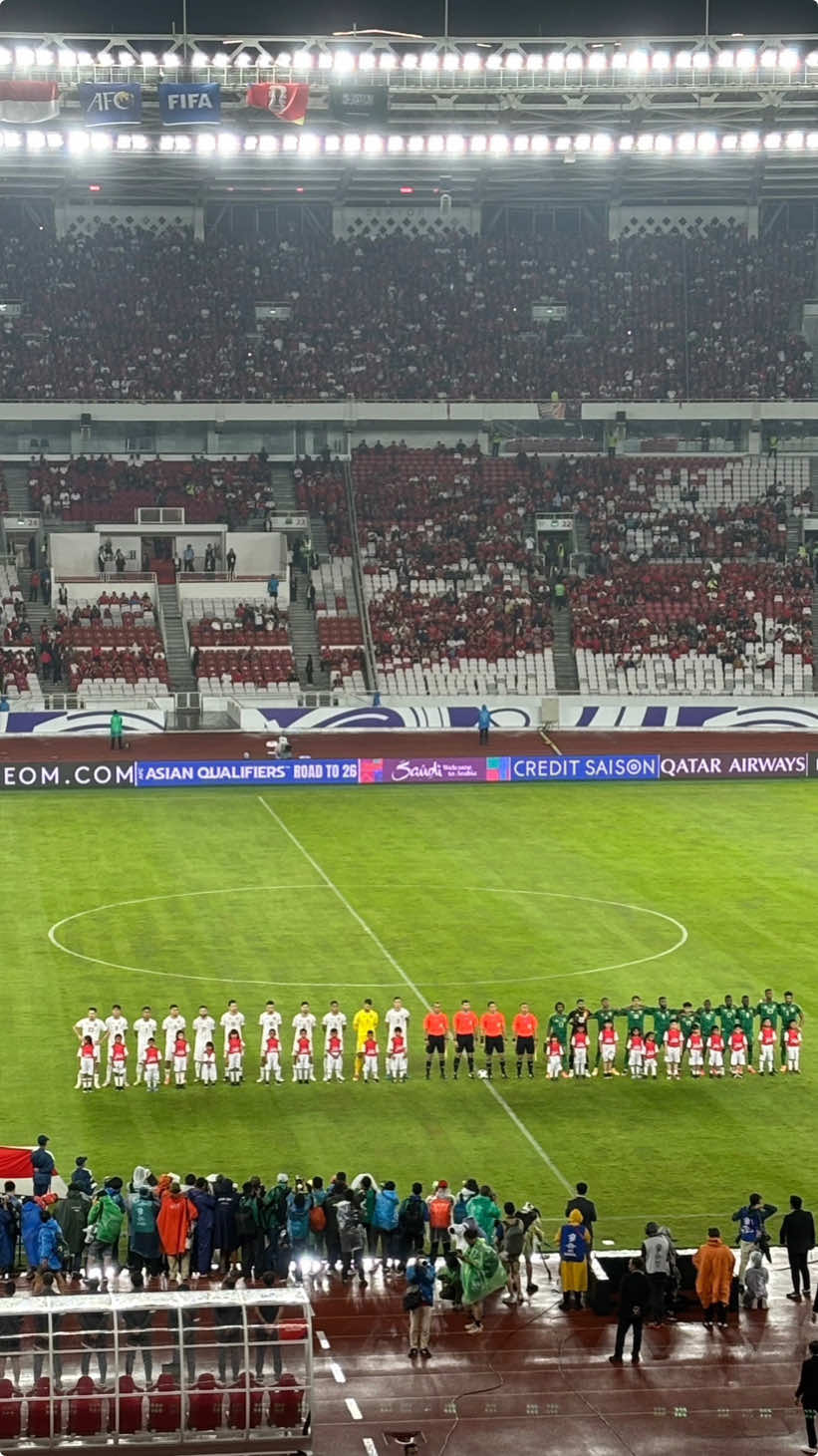 Pembukaan pertandingan timnas indonesia 🇮🇩 vs arab 🇸🇦 #timnasindonesia #marselino  🔥