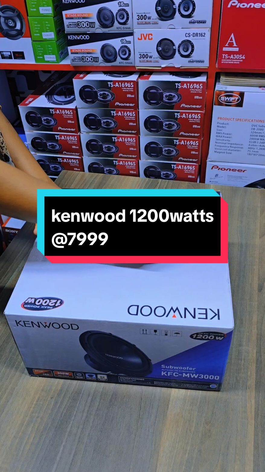 Kenwood 1200watts powerful subwoofer @7999 We are located at the intersection of Ronald Ngala and Mfangano street, Magic Business Center(Former Tuskys), Wing A, 3rd Floor, Shop AS41 #kenwood #kenwoodsubwoofer #caraudio #caraudiosystem #carsofkenya #carsoftiktok2023 #carsofinstagram #blackfriday #blackfridaydeals #blackfridaysale #blacknovember #offer #buynow #goviral #viralvideos #fyp #foryoupage❤️❤️ #viralllllll 