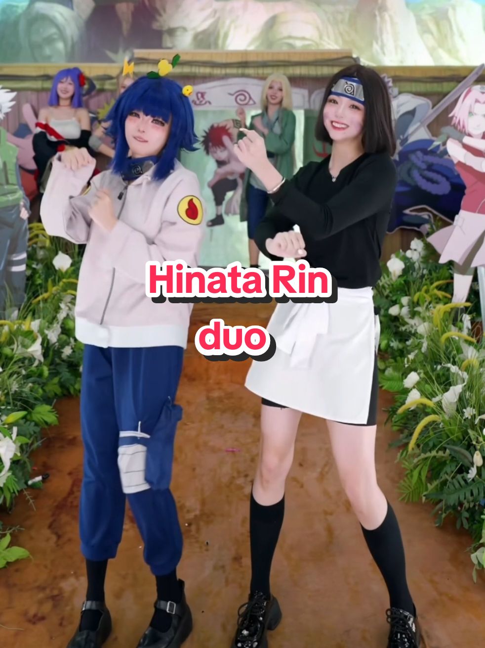 This duo 😂 #douyin #douyin_china #chinesetiktok #木叶练习班 #hinata #rin #tsunade 