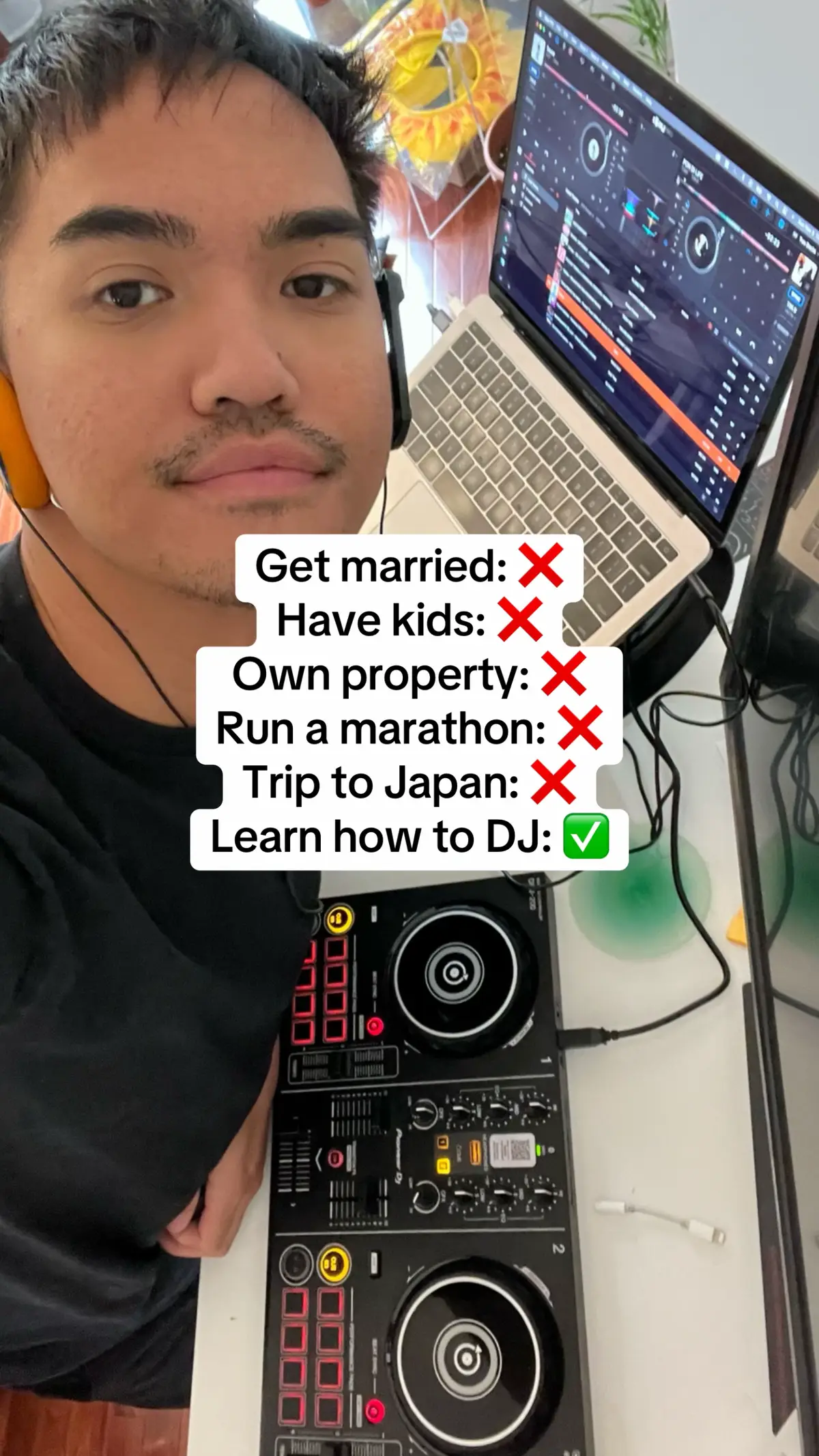 I saw a tiktok on how learning how to dj is like learning how to play ukulele and I gasped. #dj 