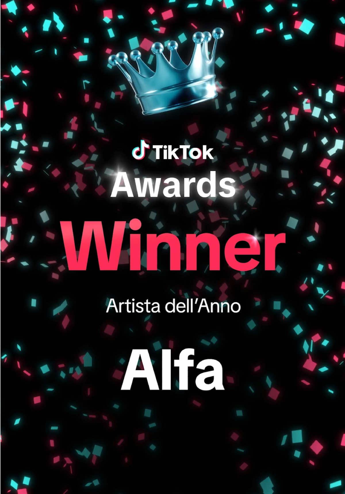 @Alfa sei la voce che ha conquistato TikTok Italia! 🎶🌟 Il tuo talento e la tua autenticità sono il filo rosso che ti unisce alla community. Il premio di Artista dell’Anno 2024 celebra la tua passione e incorona la tua musica che ci emoziona ogni volta. 🏆 Sogna ragazzo sogna, e continua a farci sognare! ❤️ #TikTokAwards