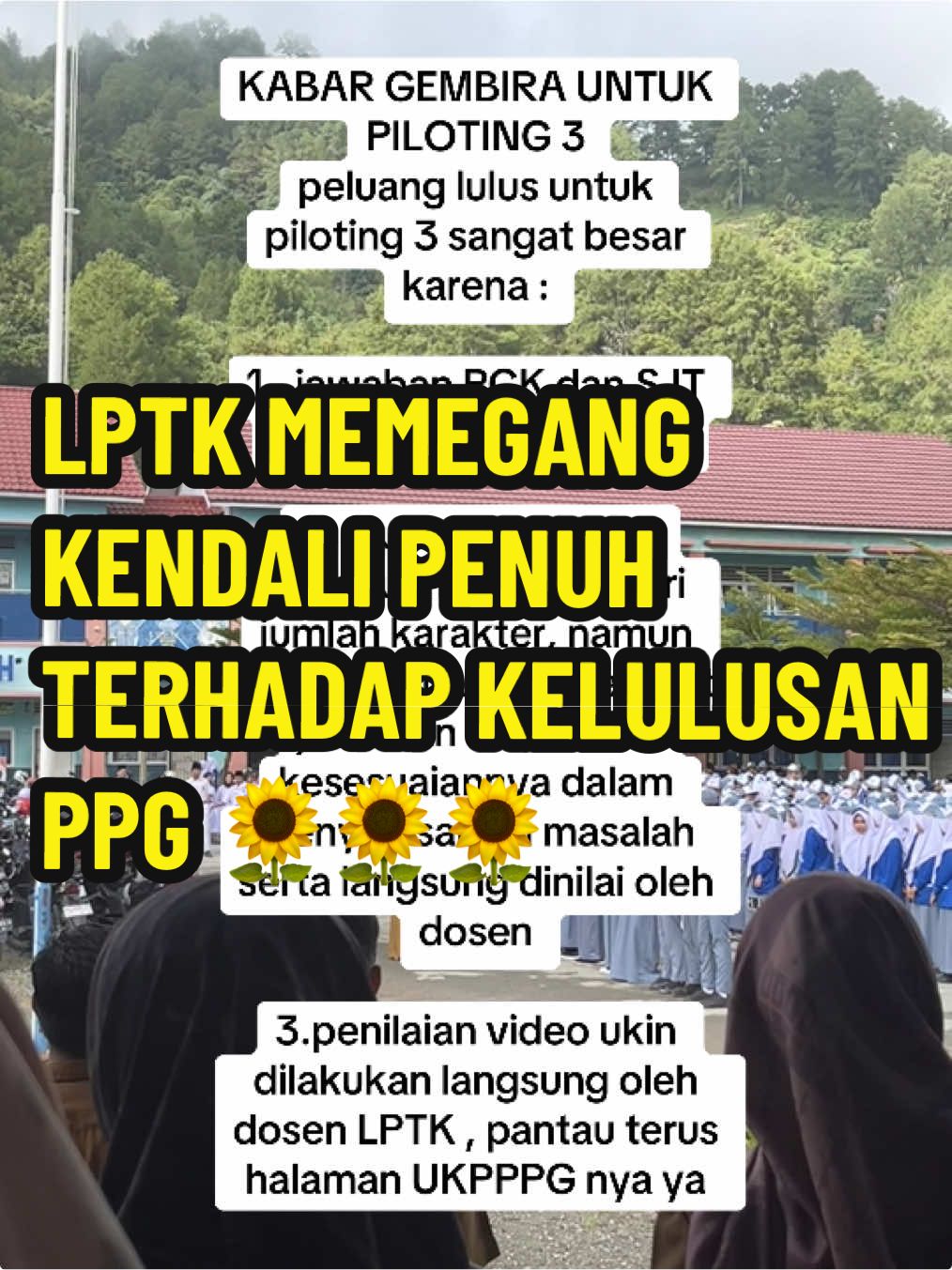 LPTK memegang kendali penuh dalam kelulusan PPG #LPTK #lulusppg #ppgprajabatan #videoukinppg #studikasusppg #soalsjt #soalpckupppg #ukppppg #ppgdaljab2024 #fyp #viral #piloting3 #utbkppg 