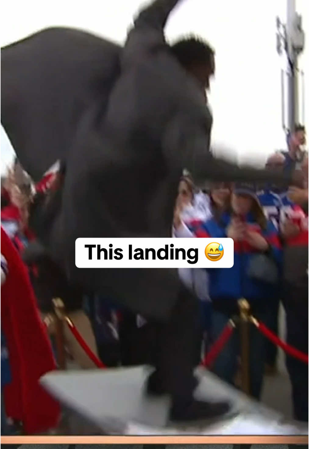 Harry Douglas jumping on tables with #Bills mafia 😂 #nfl #football #tailgateszn #ouch 