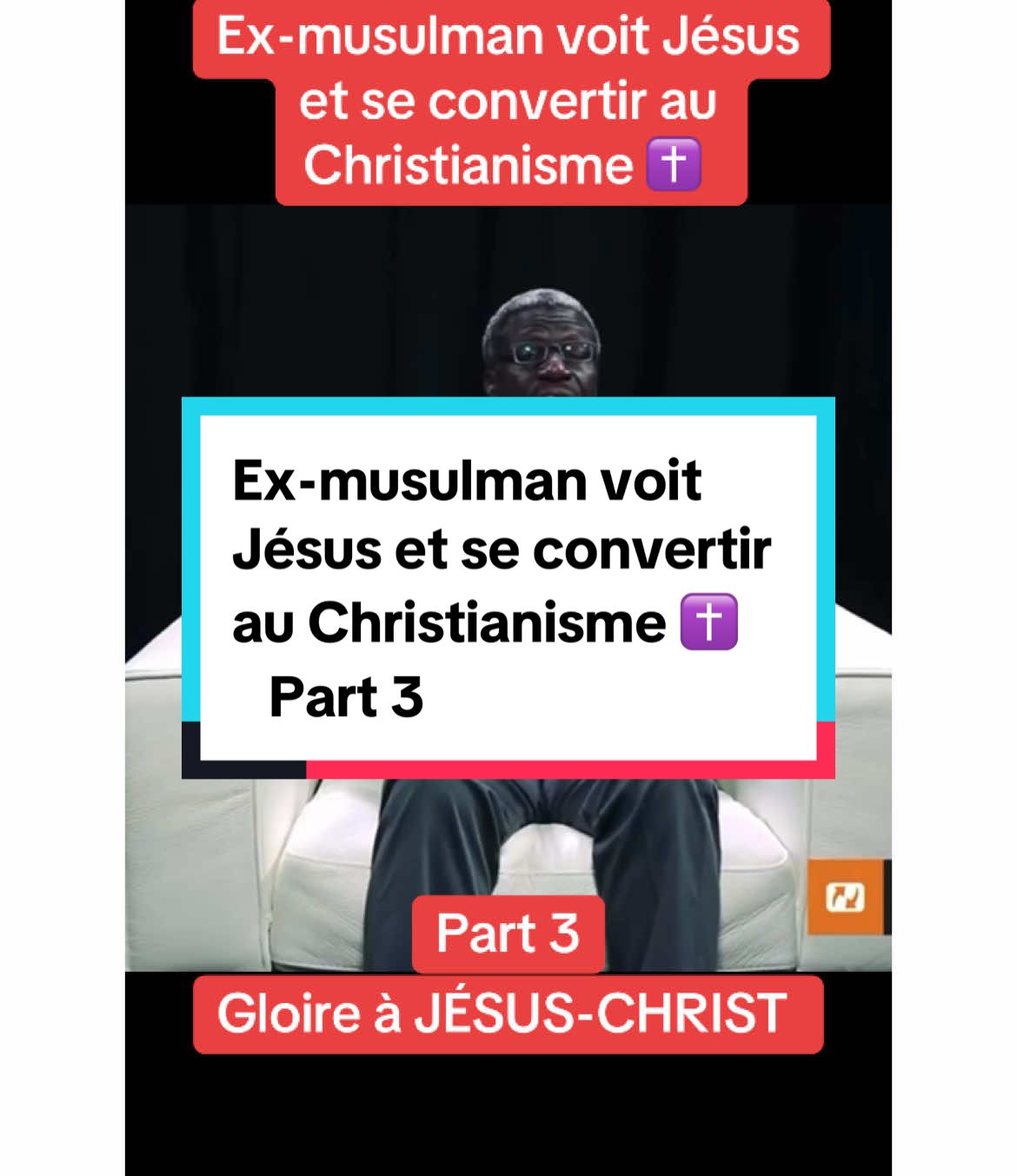 Ex-musulman voit Jésus et se convertir au Christianisme ✝️ #christianisme #Jesus #temoignage #bible 