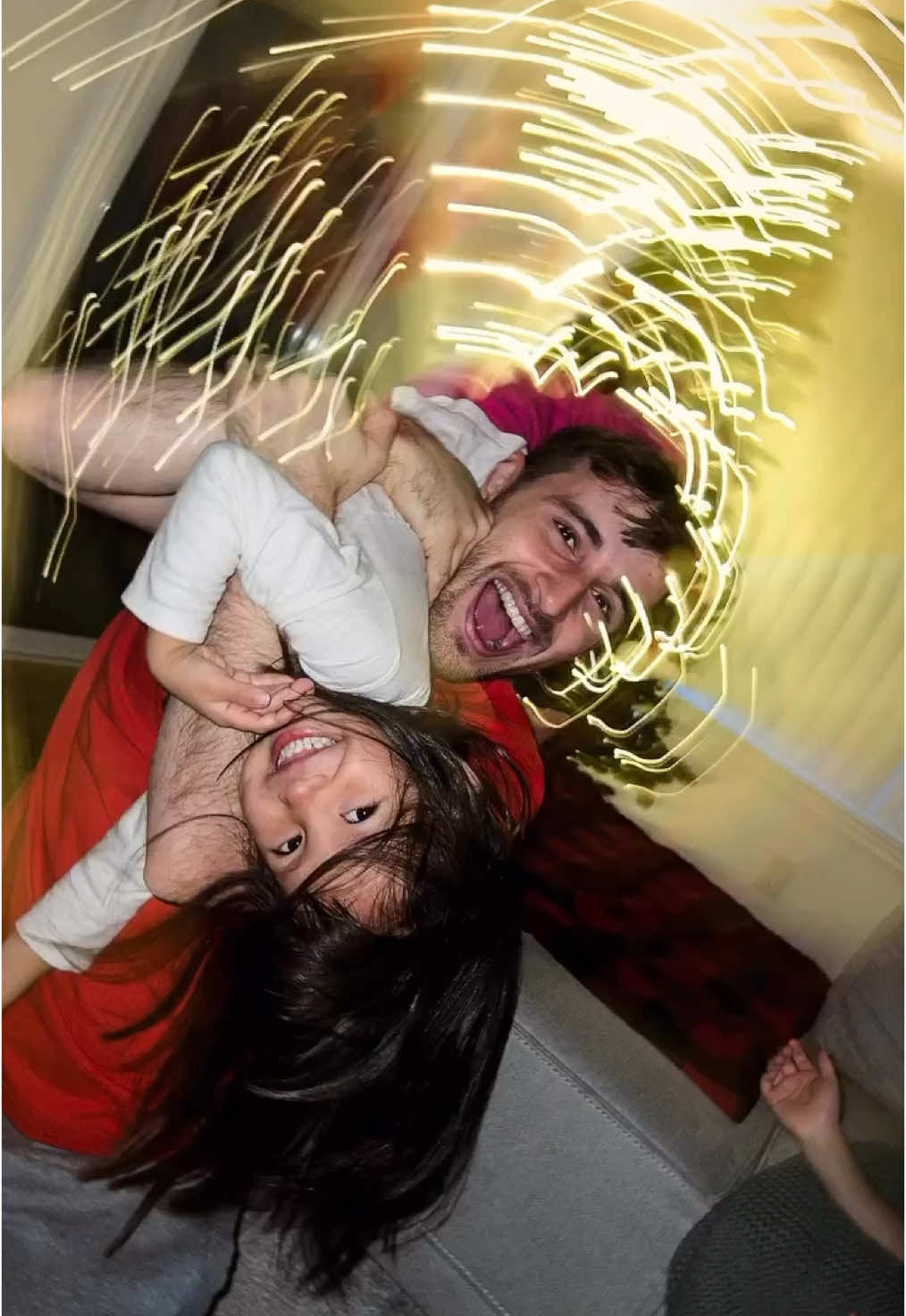 Fun Christmas photo idea 📸 Give this a try, kids love it because they can just go crazy 🤣  if you have an android you can do this too, just drop your exposure and use your flash the same way. #photography #learnphotography #phototips #phototricks #photographyschool #iphonephoto 