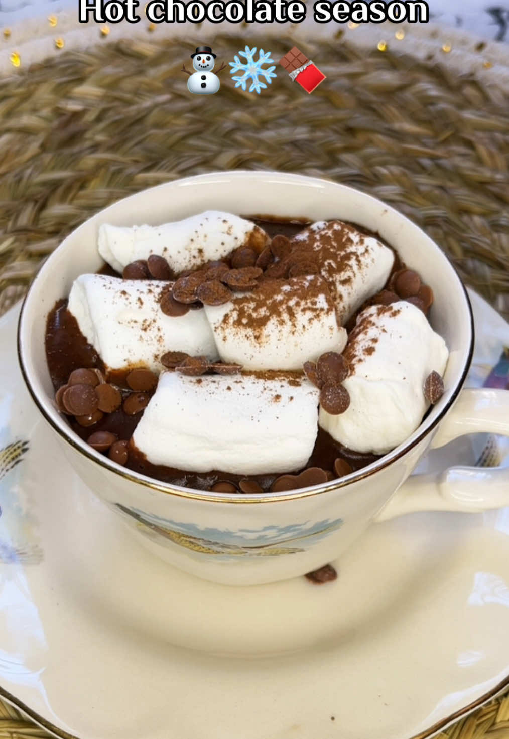 ☕️🍫🤤 . . #هوت_شوكليت #هوتشوكلت #هوتشوكليت #هوت_شوكلت #hotchocolaterecipe