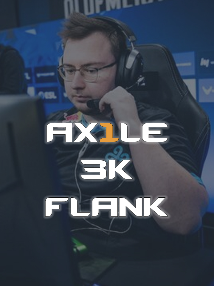 Ax1Le 3K Flank Vs Faze Clan #200iq #cs2 #fyp #bigbrain #2024