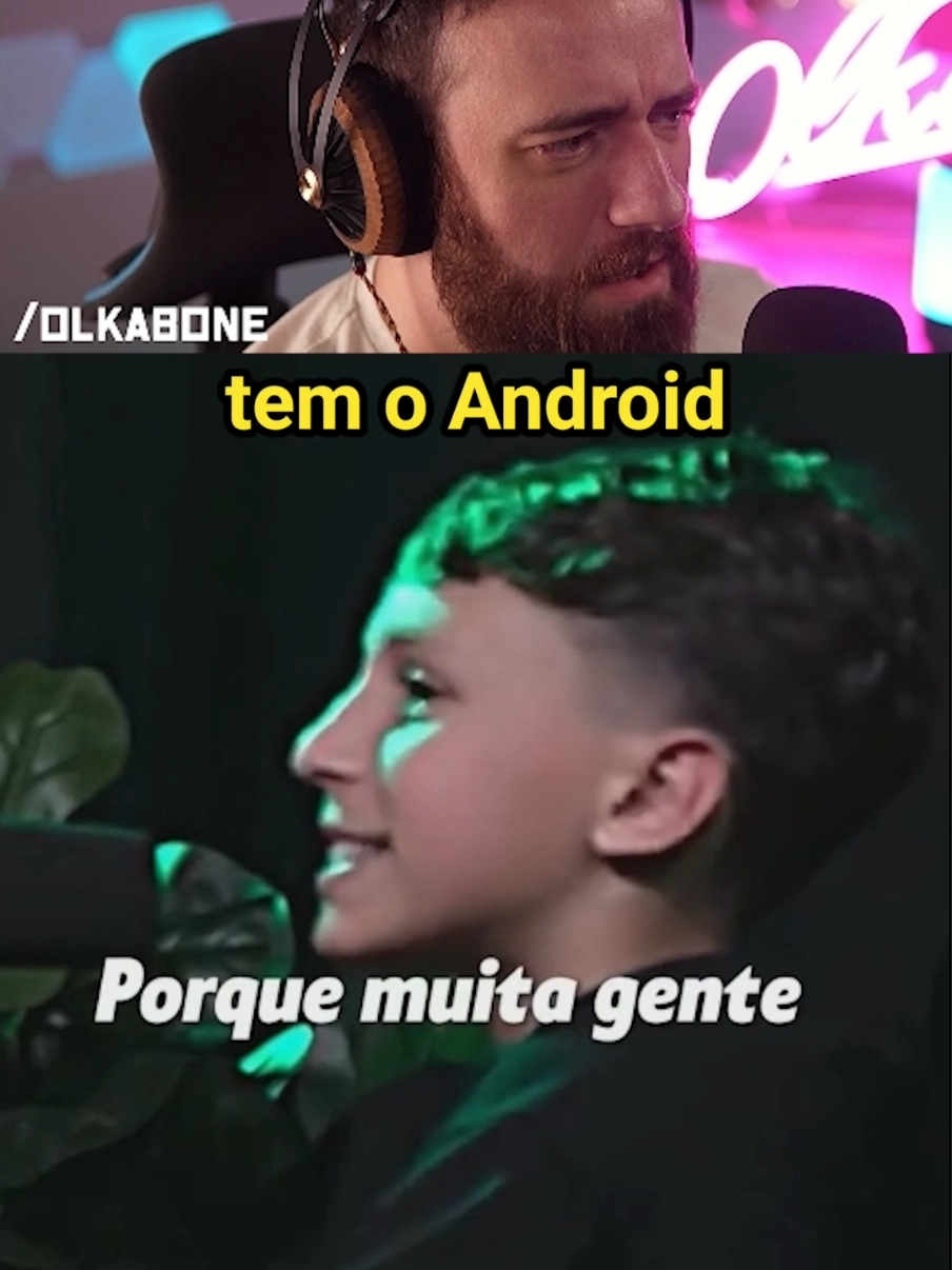 Você ficaria com alguém que tem Android?