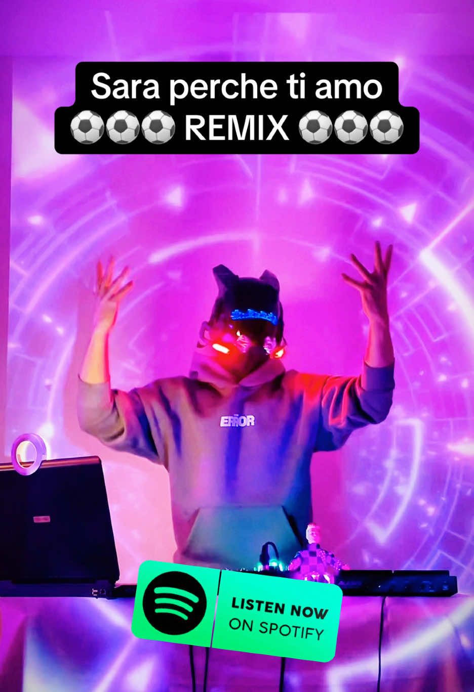 Here we gooooooooooo! 😃⚽️ Link im Profil 👉🤗  #fyp #fypシ゚viral #viraltiktok #electronicmusic #remix #djproducer #dj #techtok #techno #edm #fußball #italodisco #classic #80s @DJ Redblack 