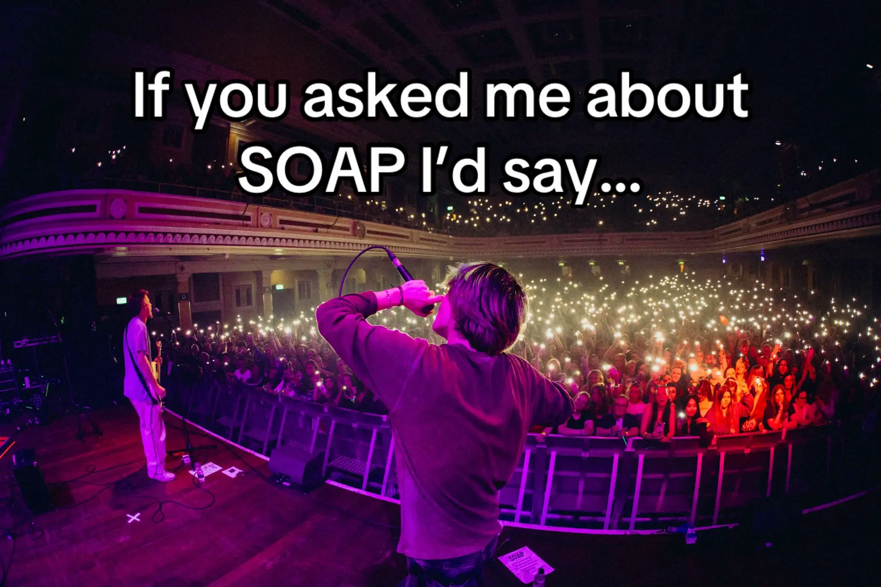 I 💚SOAP #fyp #foryou #viral #soap #comedy #joke #funny #music #indie #poppunk #green 