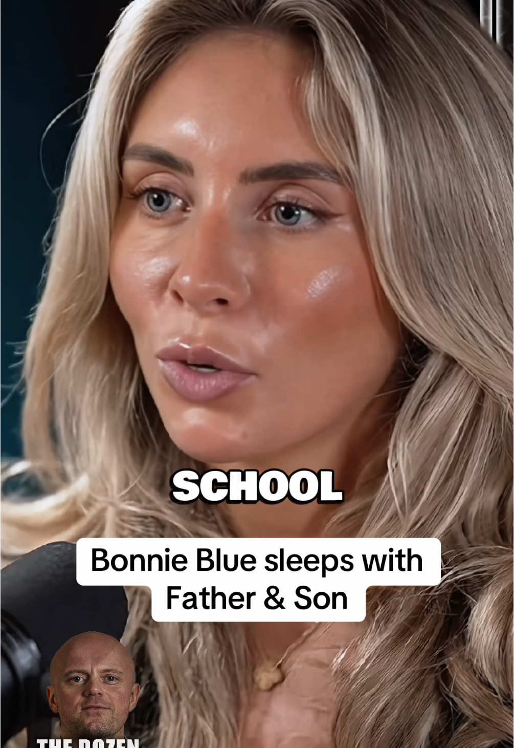 Bonnie Blue sleeps with a Father & Son 😳  Full interview now available on YouTube: The Dozen with Liam Tuffs 🎥🎧 #liamtuffs #thedozen #bonnie #blue #adult #star