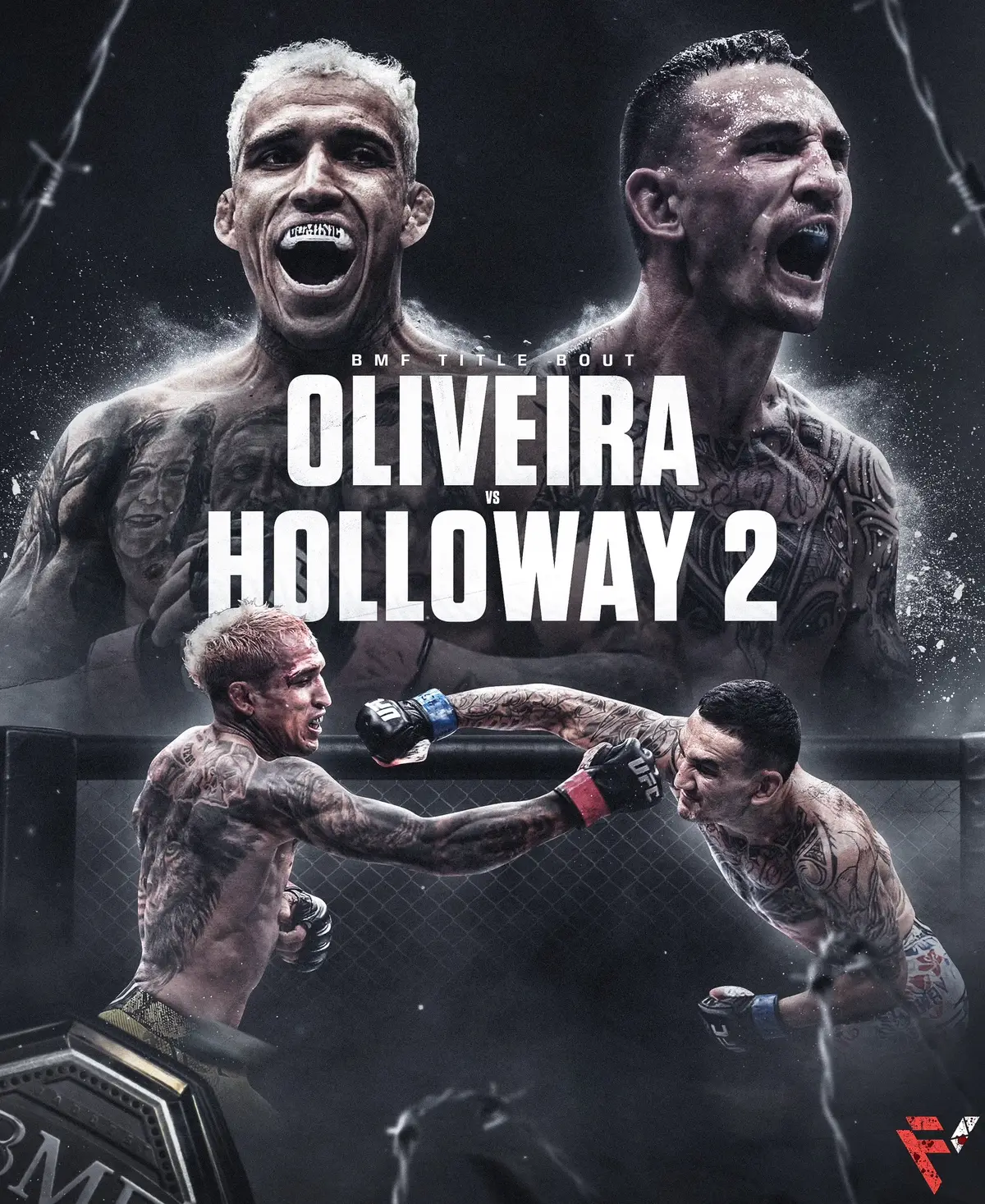 Need Oliveira vs. Holloway 2 in 2025. #UFC #CharlesOliveira #MaxHolloway #MMA