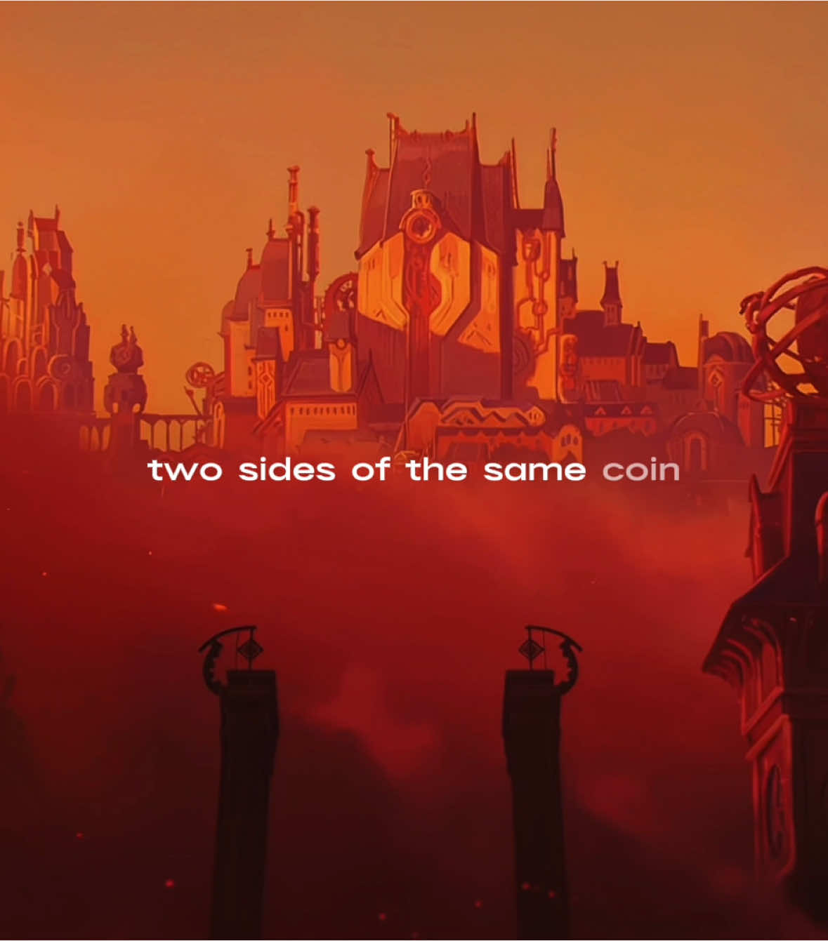 Two sides of the same coin.  #arcaneleagueoflegends #arcaneseason2 #arcane #arcanedit #arcaneleagueoflegendsedit #viktorarcane #viarcane #jinxarcane #caitlynkiramman #ambessa #jayce #silco