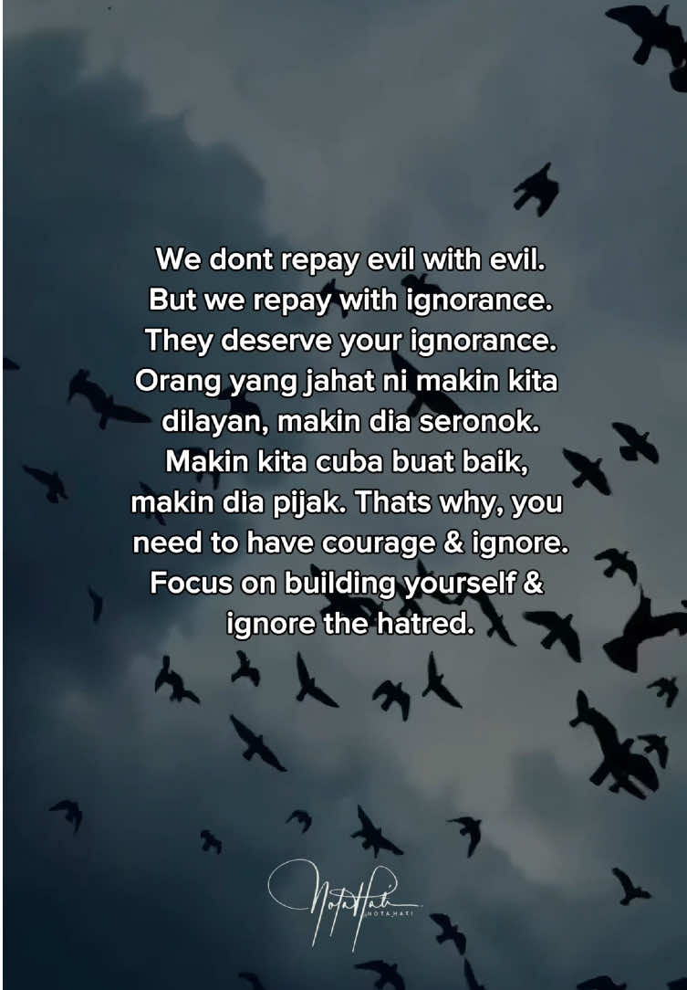 #foryou #fyp #ignorance #MentalHealth #selflove #selfimprovement #loveyourself #positivevibes #positiveenergy #mentalhealthmatters #selfreminder #quotes #healing #motivation #motivational #masukberanda #tenang  